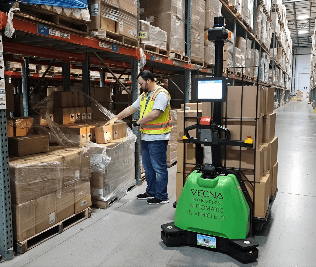 Vecna CPJ Co-bot Pallet Jack